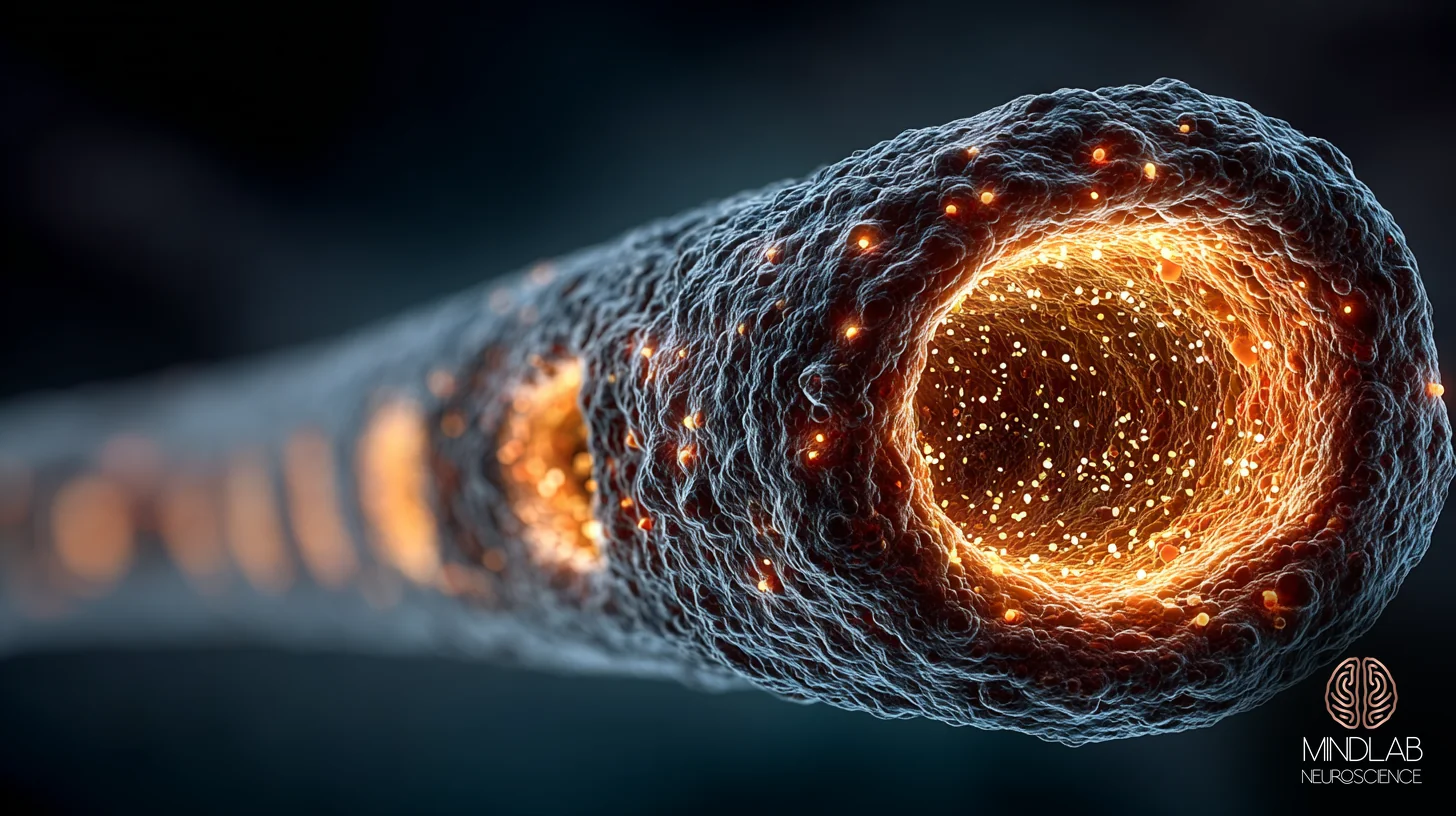 Copper neural network on navy showing synaptic rewiring during the acute-stress neuroplasticity window after a breakup