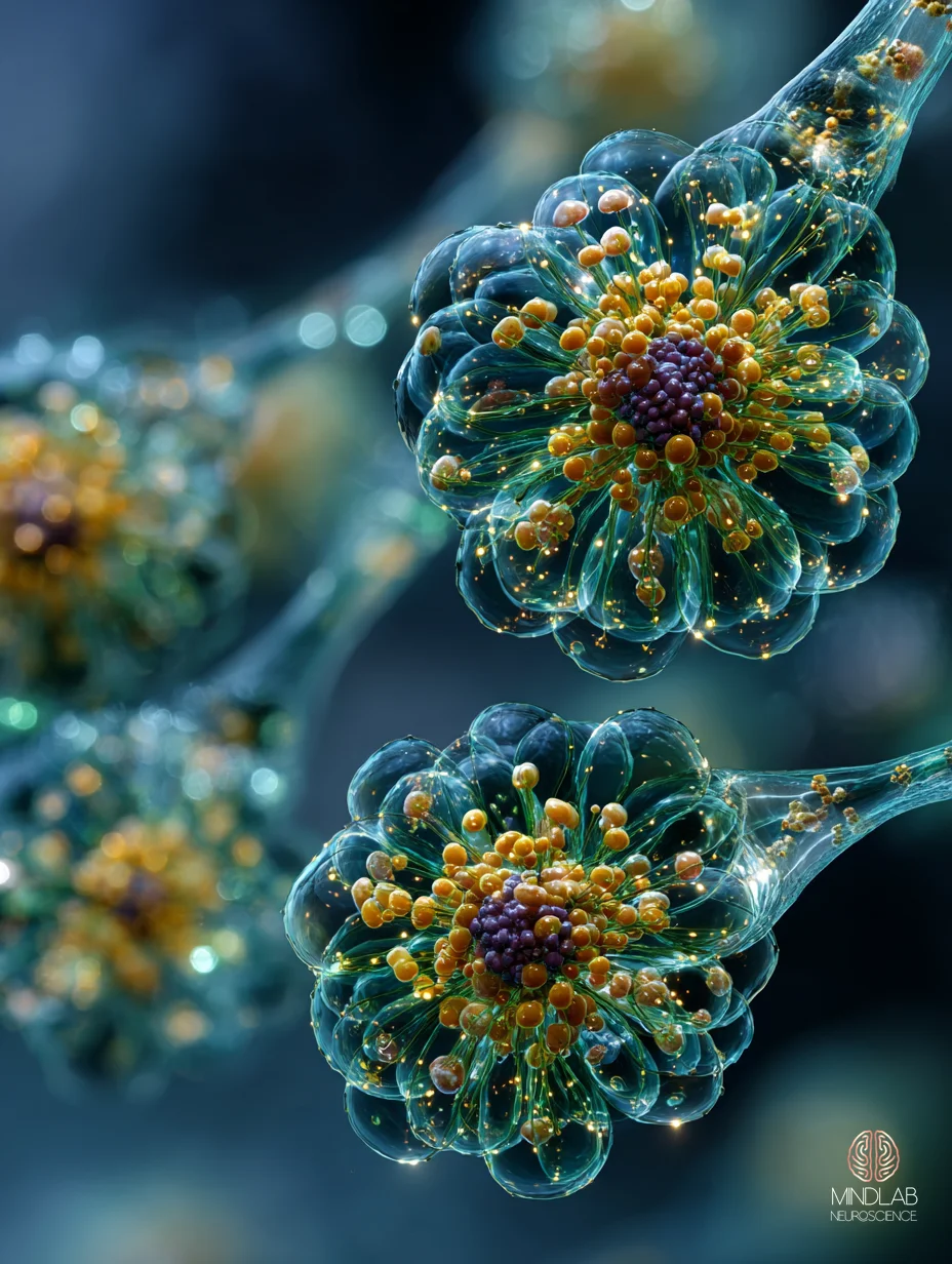 Intimate microscopy close-up of amygdala tissue – Dr. Sydney Ceruto, MindLAB Neuroscience.