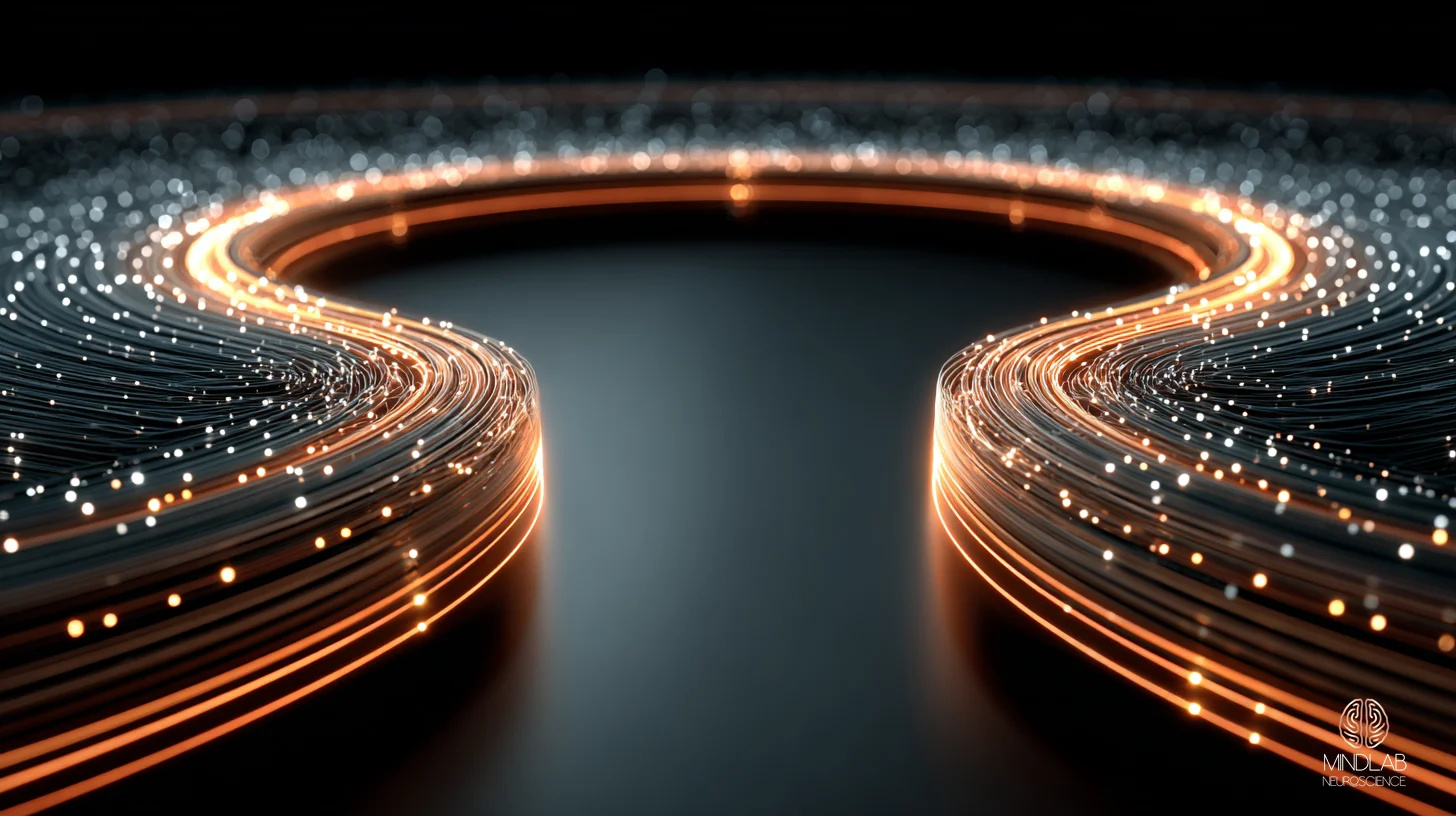 The medial septum-hippocampal theta-generating circuit rendered at peak amplitude, with coupled septal pacemaker neurons driving rhythmic 3-6 Hz oscillations across hippocampal pyramidal layers. Signal-flow visualization shows the moment phase-locked plasticity windows open across the circuit. – Dr. Sydney Ceruto, MindLAB Neuroscience.