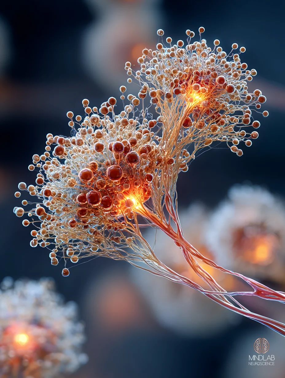 Close-up of basal ganglia microarchitecture – Dr. Sydney Ceruto, MindLAB Neuroscience.